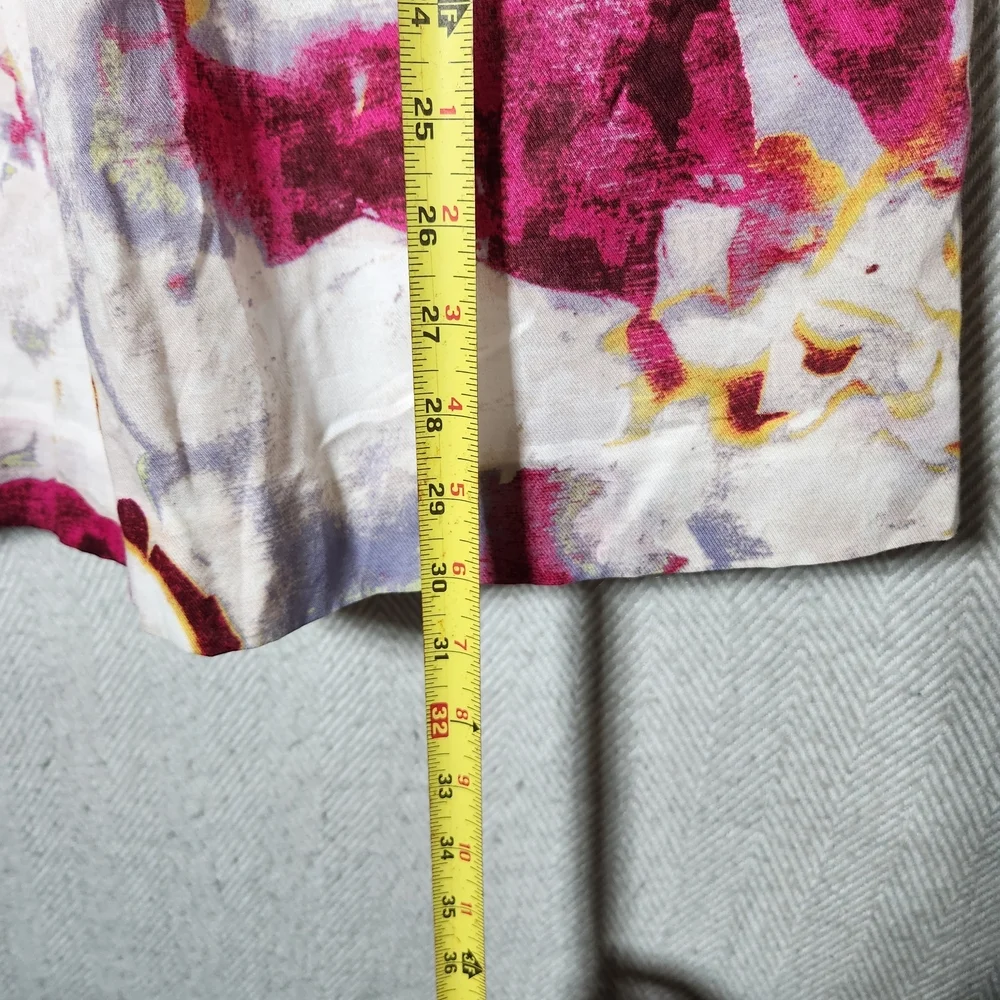 Banana Republic Floral Strapless Dress Size 2P New With Tags - Picture 10 of 12